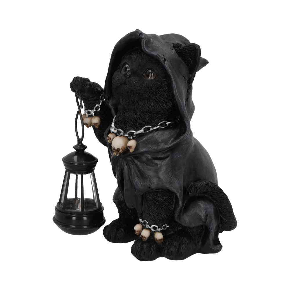 Nemesis Now - Reapers Feline Lantern 18.5cm Figurine - Multicolore